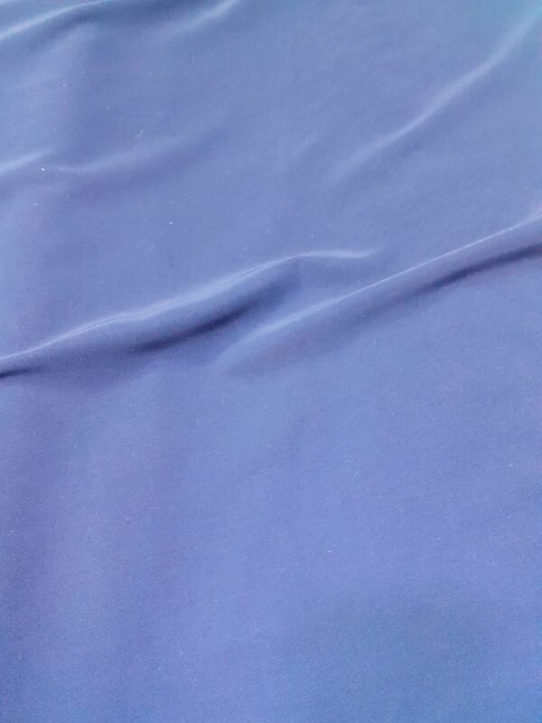 Navy Bloom Japanese Premium Satin Cotton – Smooth Finish Elegance - Image 3