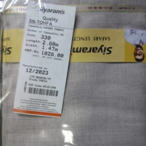 Siyaram’s Safari Length Suiting Fabric