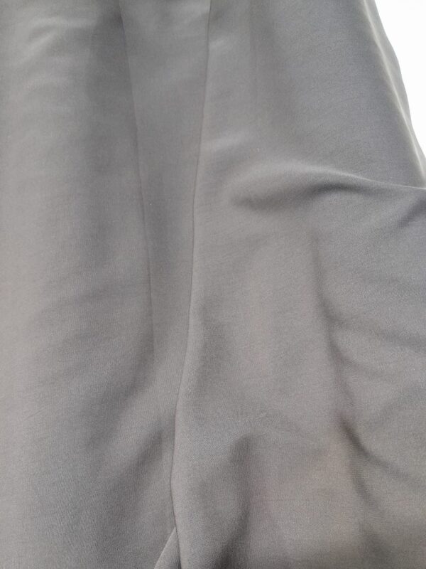 Light Grey Poly-Viscose Suiting Fabric - Image 2