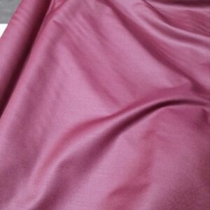 Maroon Satin Finish Poly-Viscose Suiting Fabric