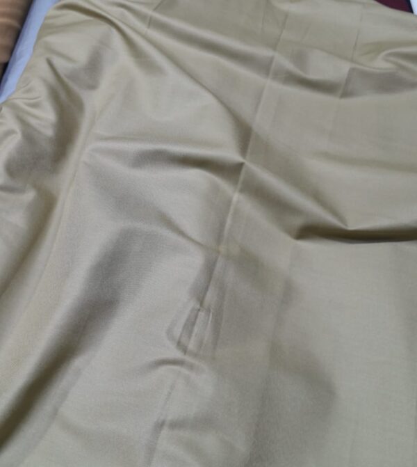 Light Olive Poly-Viscose Suiting Fabric – Matte Finish