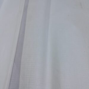 White Formal Self-Stripe Cotton Shirt Fabric – Premium Office Wear Material"