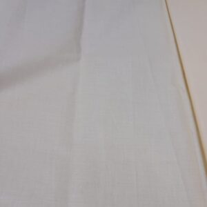 Cream-Colored Pure Cotton Plain Weave Fabric – Ideal for Kurta, Shirt & Traditional Wear"