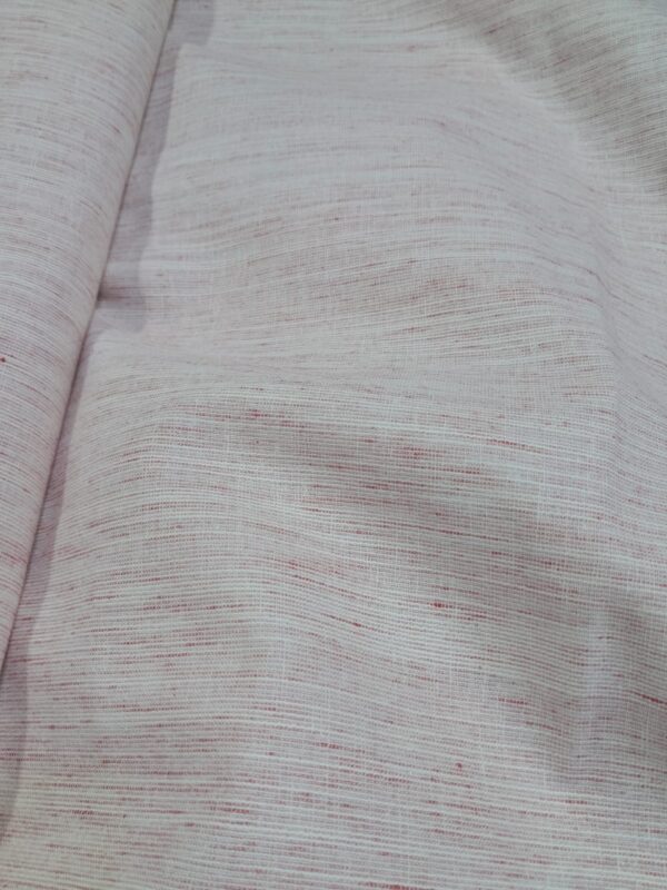 Soft Pink Cotton Slub Fabric –