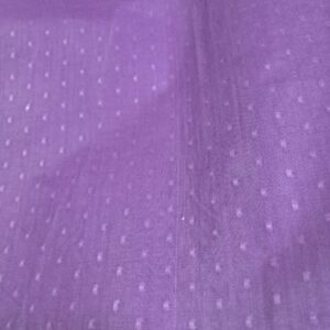 Dark Purple Dobby Fabric – Vertical Dotted Stripe Pattern