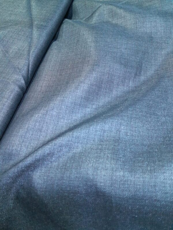 Premium Steel Blue T/R Suiting Fabric