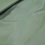 Olive Green Poly-Viscose Suiting Fabric