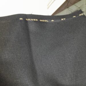 Silver Wool Premium Suiting Fabric